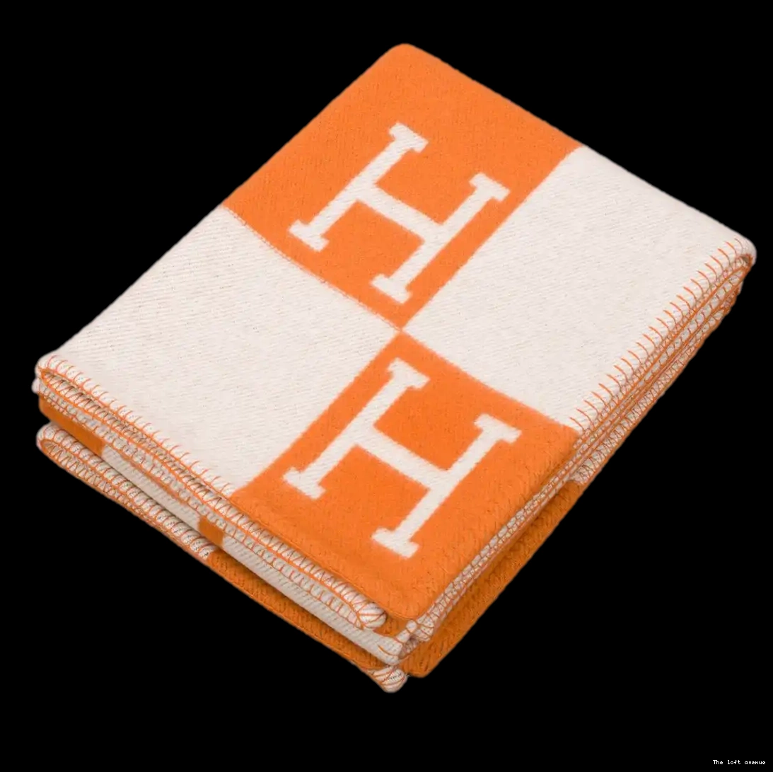 HERMES THROW BLANKET WOOL CLASSIC 0529